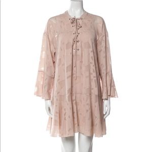 EXCELLENT Condition-IRO crew lace-up dress SZ S/34/FR34
